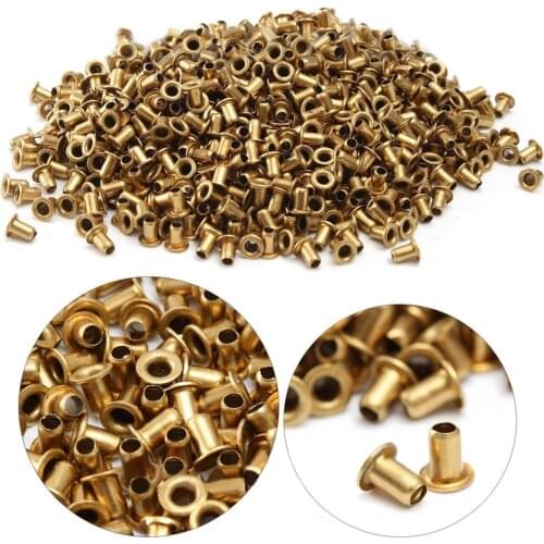 1000pcs Beekeeping Brass Frame Eyelets Set for Beekeeper Bee Equipment Tool
