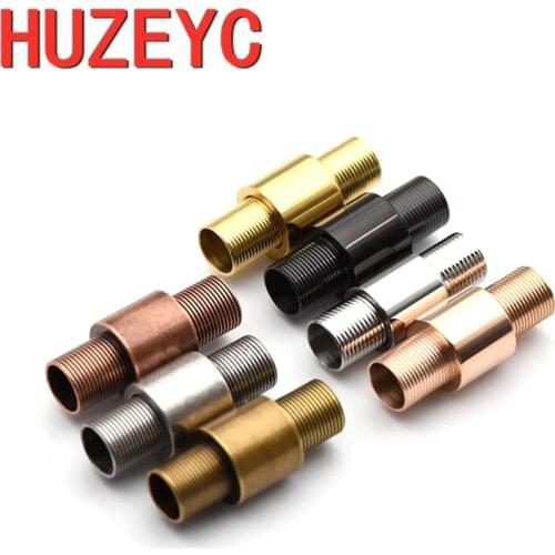 2pcs Vintage Turnbuckle Stainless Steel Magnetic Clasp Hole 5mm 6mm Leather Cord Magnet Bracelet Jewelry Accessories DIY Making