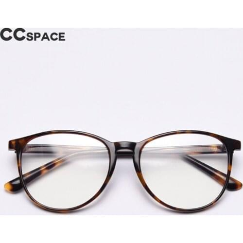 49428 TR90 Round Glasses Frames Anti Blue Men Women Big Frame Optical Fashion Computer Glasses