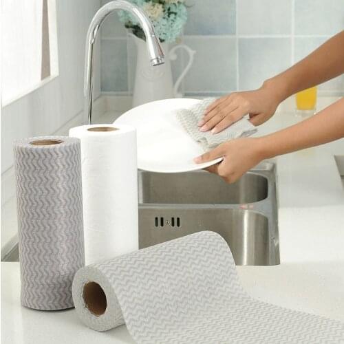 Environmentally friendly disposable cleaning cloth, non-woven cloth, dust cloth, dish cloth, breakpoint, oil-free cloth, kitchen