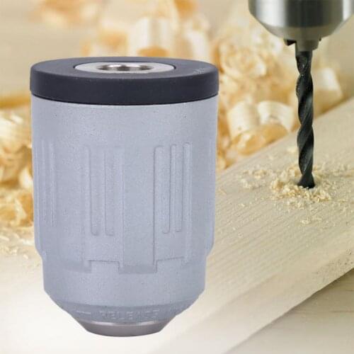 2-13mm 1/2-20UNF Self-locking Chuck Quick Change Replacement Keyless Drill Chuck Clip Self-locking Adapter Electric Drill Parts