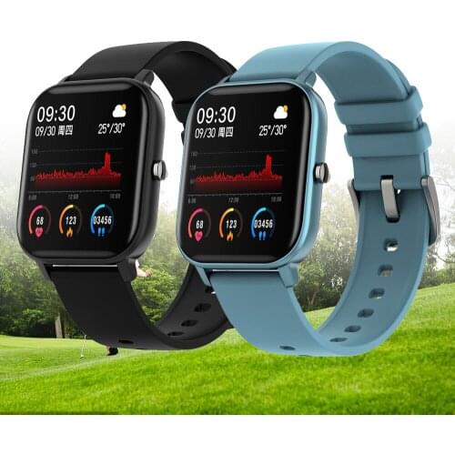 Smart Watch New 2020 Full Touch Fitness Tracker Blood Pressure Smartband Wearable Devices For GTS Multi-language IP67 Waterproof