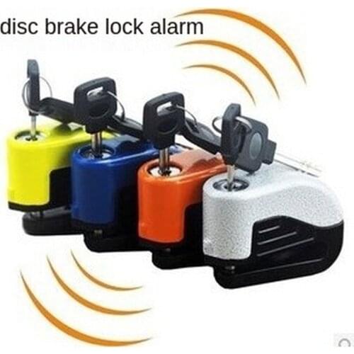 Bicycle lock alarm disc brake lock mountain bike lock electric car lock motorcycle disc brake lock riding equipment