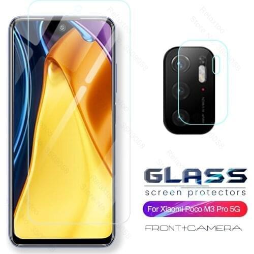 Camera lens protector cover for xiaomi pocophone poco poko little m3 m 3 pro m3pro 5g 2021 explosion-proof screen protector film