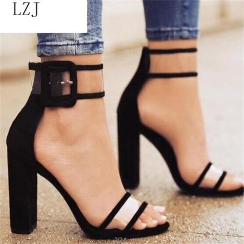 New 2020 Shoes Women Summer Shoes T-stage Fashion Dancing High Heel Sandals Sexy Stiletto Party Wedding Shoes White Black