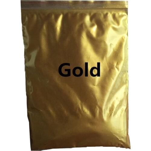 Gold Pearl Pigment Mica Powder 50g Gold Paint for Art Crafts Automotive Cosmetics Eyeshadow Ceramic Powder Coating Epoxy Pigment