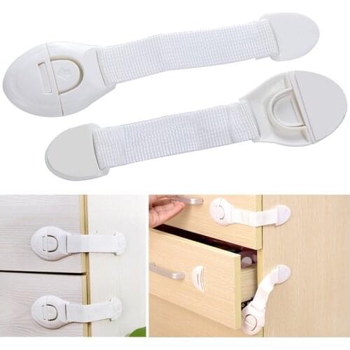 1 Pc Baby Child Safety Lock Cabinet Door Drawer Buckle Lock Cartoon Car Baby Anti-pinch Lock Refrigerator Door Lock Baby Safety