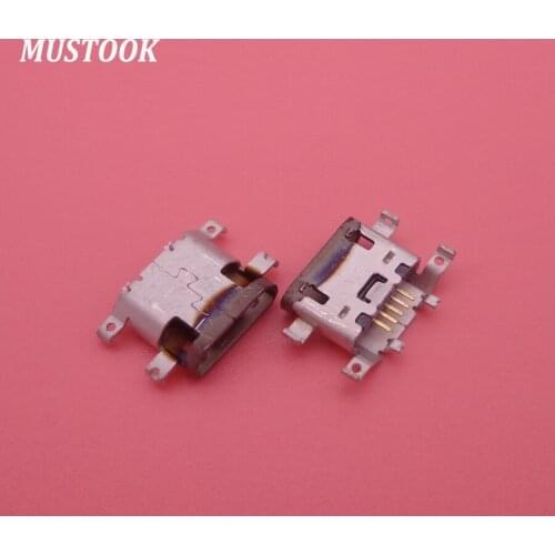 100pcs/lot Mini Micro USB Dock Charging Port Connector jack socket plug dock For Sony M2 S50H D2303 D2305