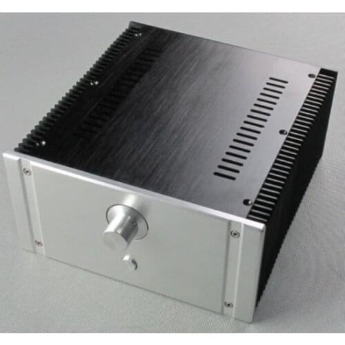2412B Full aluminum Power amplifier chassis Class A case AMP Enclosure Audio box