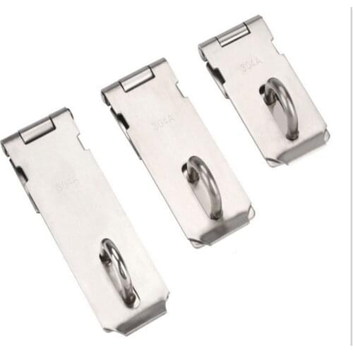 5PCS Stainless steel lock anti-theft door padlock buckle vintage lock door buckle buckle door window accessories