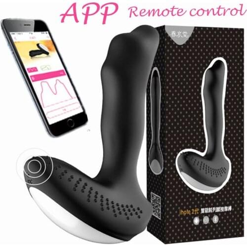 APP Remote Control Anal Plug Vibrator male Prostate Massager butt plug Sex Toys Man masturbators stimulator vibrating butt plugs