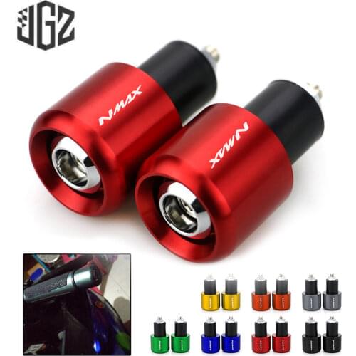 Motorcycle CNC 22mm Balance Sliders Handlebar Bar Ends Grips Plug for Yamaha NMAX 155 125 2013 - 2017 2018 2019 2020 Accessories
