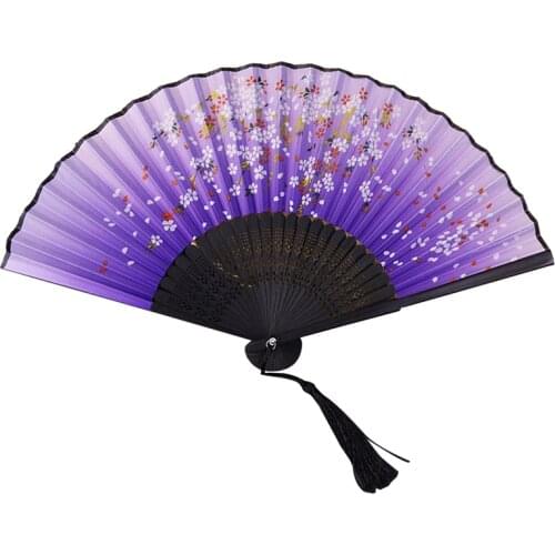 Bamboo Fold Hand Fans Wedding Chinese Japanese Fan Children China Antique Folding Fan Gift Vintage Event & Party Supplies