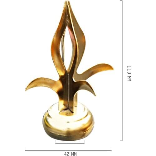 Freeshipping 110mm Titanium Color Decoration Handrail Armrest Stair Fence Gate Door Top Tip Parts Head for Outdoor