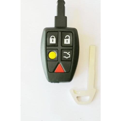 Smart Remote Key Shell for Volvo S40 C30 C70 Replacement Car Key Blanks Case