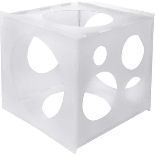 11Holes Balloon Sizer Box Columns Balloons Measuring Box For Birthday Party Baloons Arch Garland Wedding Decoration Ballon Tool
