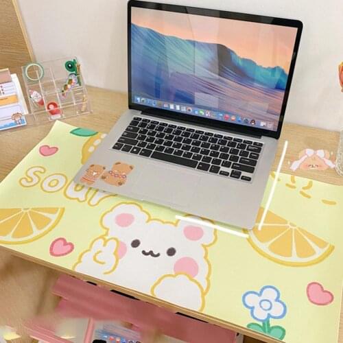Cute Cartoon Pattern Mouse Pad Gamer Mat Anti-slip Rubber mousepad Gaming Mouse mat Home Office Desk Mat Mouse Cushion Pad Mat