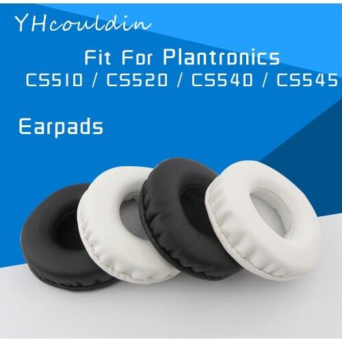 YHcouldin Earpads For Plantronics CS510 CS520 CS540 CS545 Headphone Accessaries Replacement Leather