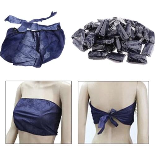 50pcs Wholesale Disposable Spa Massage Non-Woven Women Bikini Bras