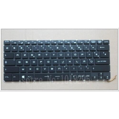NEW French Laptop Keyboard For for MSI Steelseries GS43 GS40 GS40-6QE81FD GS43VR FR Keyboard Backlit