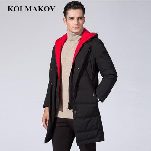 Brand New Arrival Down Coats men Hooded warm Parkas slim fit thick down Jackets homme top quality mens Overcoats Plus Size M-3XL