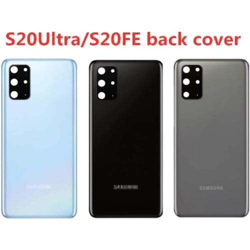 Original Back Rear Glass Case SAMSUNG Back Battery Cover For Samsung Galaxy S20U S20FE