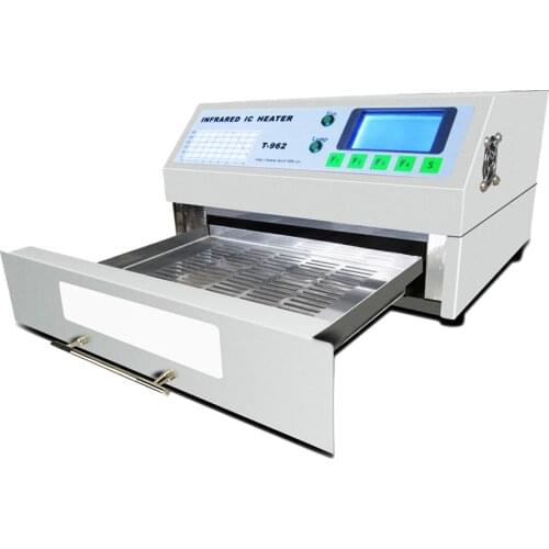 T962 Reflow Solder Oven BGA SMD SMT Rework Sation T 962 Reflow Wave Oven PUHUI T-962 Infrared IC Heater