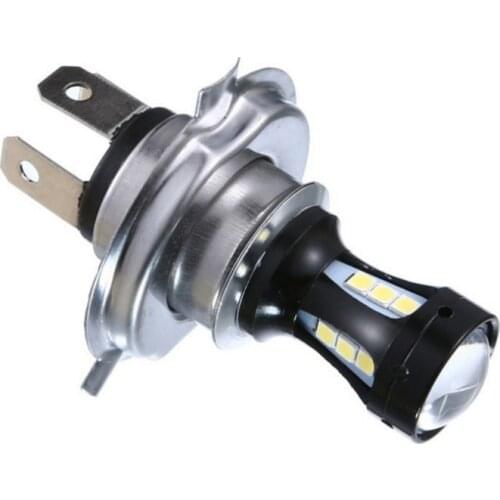 X7AE H4 Motorcycle Headlight 3030 18SMD 950LM 6000K 18W 12-24V LED Car Head Lamp Bulb