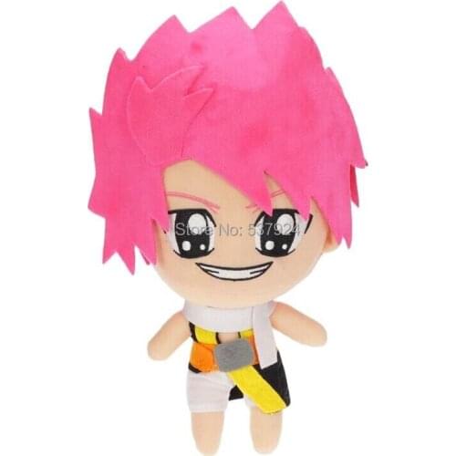 New 10pcs Fairy Tail Natsu 10" 25CM Plush Doll