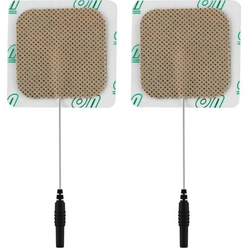 High Quality SDZ-II SDZ-III 10pcs Replacement Pad for Massage stick Tens Units Electrodes Pads 5x5cm D4mmXD2mm