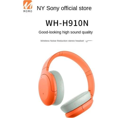 WH-H910N Headset Wireless Bluetooth Active Noise Reduction Headset Subwoofer Computer Headset Online Class Applicable