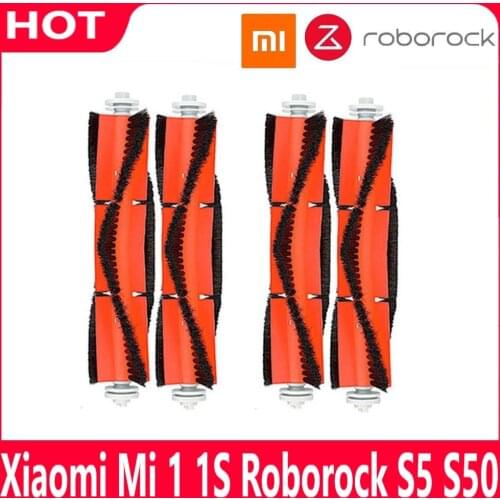 XiaoMi 1s 1st MI Roborock S5 Max S6 Pure S6 Max S5 S51 S50 S55 Main Brush Robot Vacuum Cleaner Parts Xiaowa E25 E35 Accessories
