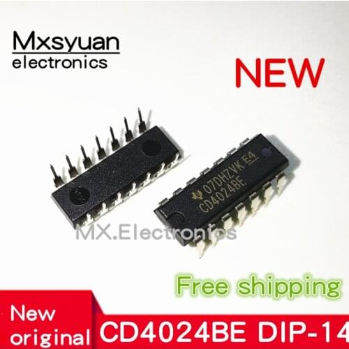 10PCS CD4024BE CD4024 DIP14 DIP new original