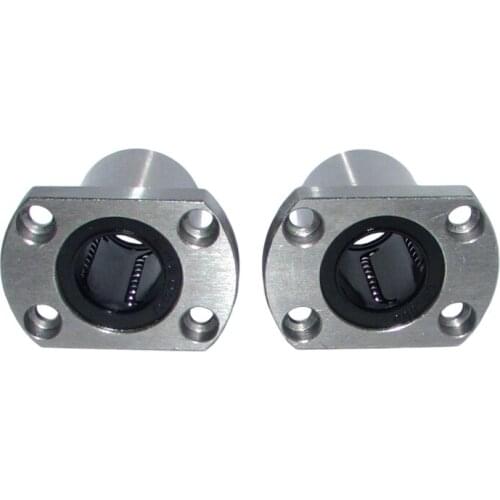 2pcs/lot free shipping LMH25UU LMH30UU LMH35UU LMH16LUU LMH20LUU LMH25LUU LMHL30UU flange linearCNC for 3D printer linear Rod