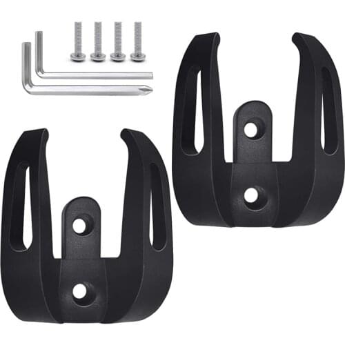 2 Pieces of Front Hook,Electric Scooter,Design with Double Hook, Multifunctional Hooks,for Xiaomi M365 / M365 Pro