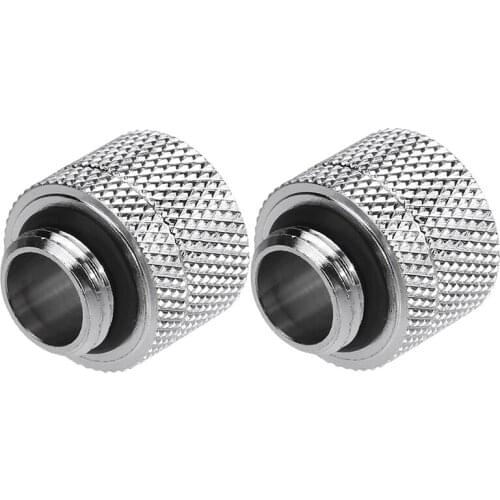 2Pcs Water Cooling Fittings G1/4 External Thread Pagoda For 9.5X12.7Mm Soft Tube Computer Cooling System Connector