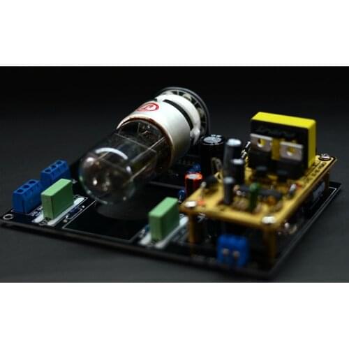 2018 new DC12V car audio 6N8P (6H8C 6SN7) HiFi vacuum tube preamplifier board