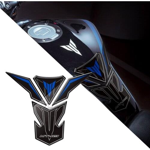 3D Motorcycle Fuel Gas Tank Pad Protector Sticker Case for Yamaha MT-09 MT09 2013 2014 2015