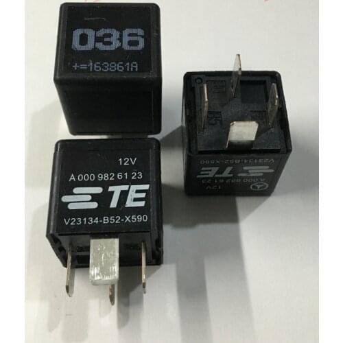 5PCS Automotive Relay V23134-B52-X590 For Mercedes-Benz No. 036 Relay A0009826123