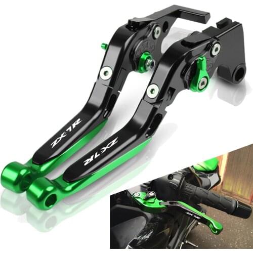 For Kawasaki ZX7R ZX 7R 1989 1990 1991 1992 1993 1994 1995-2003 Motorcycle Brake Clutch Lever Extendable Hand Grip Handlebar