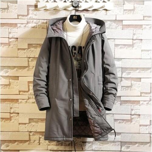 2020 Men Winter Jacket Men Fashion Thick Warm Parkas Down Cotton Coats Casual Man Waterproof Male