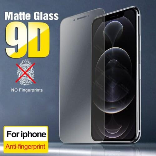 Frosted Matte Protective Glass For Iphone 12 Mini Glass Aifon 11 Pro Max 12mini 11pro 12pro Screen Protector Tempered Cover Film
