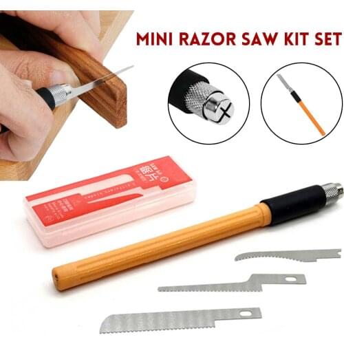 Mini Razor Saw Set Home DIY Handy Multifunction Craft Saw Blade Model Making Woodworking Handcraft Tools Dropshipping 2020