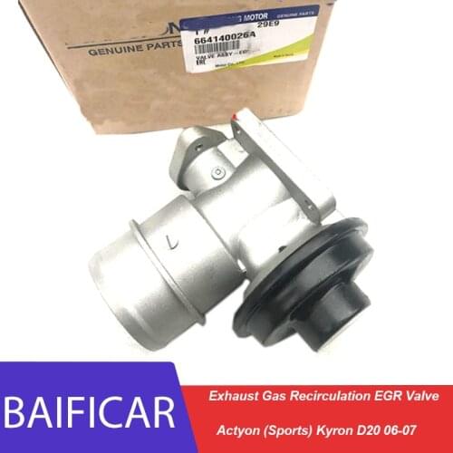 Baificar Brand New Genuine Exhaust Gas Recirculation EGR Valve 664140026A For Ssangyong Actyon (Sports) Kyron D20 06-07