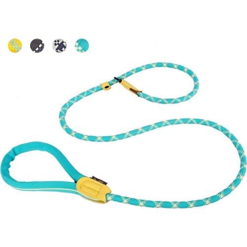 Durable Strong Heavy Duty No Pull Anti-Choking Leashes Dog Training Leash Slip Rope Lead Reflective Lead for Medium Large Dogs