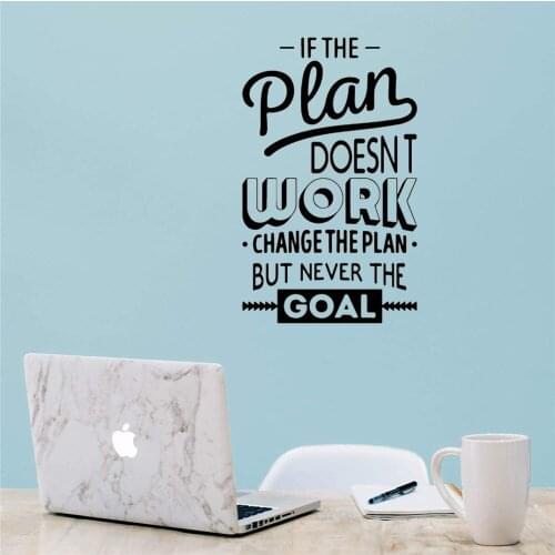 Teamwork Makes Dream Work For Study Room Office Classroom Decorations Removable Poster Vinyl Wall Sticker ov174