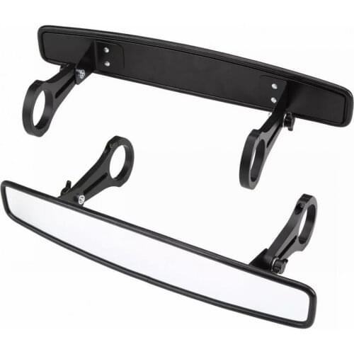 Wide-angle ATV/UTV Rear View Center Mirror Replacement for Polaris Ranger/RZR for Kawasaki Mule/Teryx