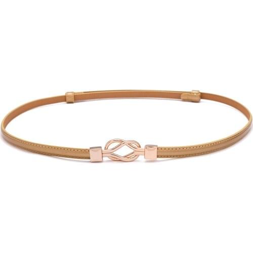 SHUCHANThe New Cowhide Belt Womens Thin Split Leather Fashion Designer Belts Women Adult Woman Belts for Dress