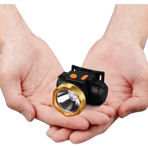 Super bright headlight glare charging night fishing ultra-light headset trumpet xenon lamp led miners home