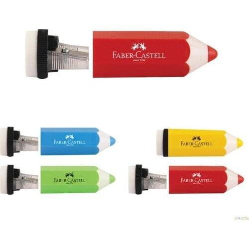 Faber Castell Single Blade Sharpener Pencil Shaped
